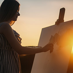 En Plein Air Painting